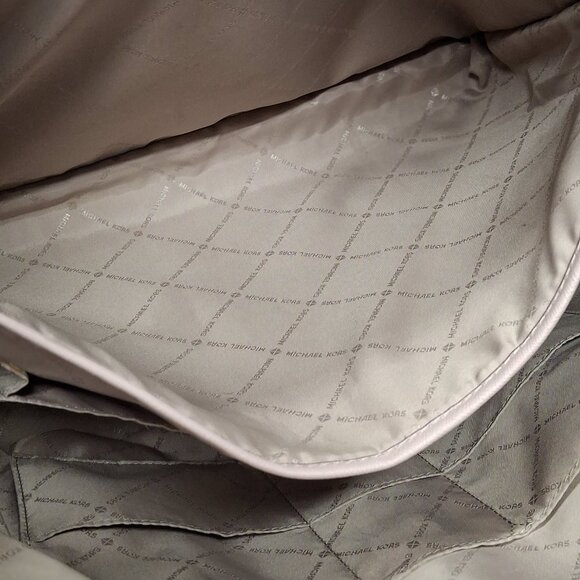Michael Kors SADY Fawn Leather Bag Notebook Laptop Shoulder 35T7GD4T7L - Picture 4 of 13